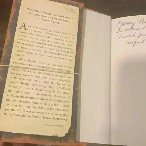 The last lecture book - Picture 2 of 5